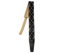 Thumbnail for Boutique Leather Guitar Strap With Metal Rings