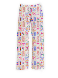 Thumbnail for Nurse Doodles Lounge Pants