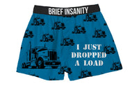 Thumbnail for BRIEF INSANITY I Just Dropped a Load Truck Boxer Shorts