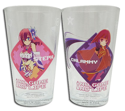 NO GAME NO LIFE- SET 2 WATERGLASS