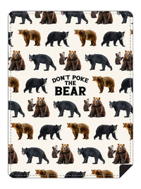 Thumbnail for BRIEF INSANITY Don't Poke The Bear Throw Blanket