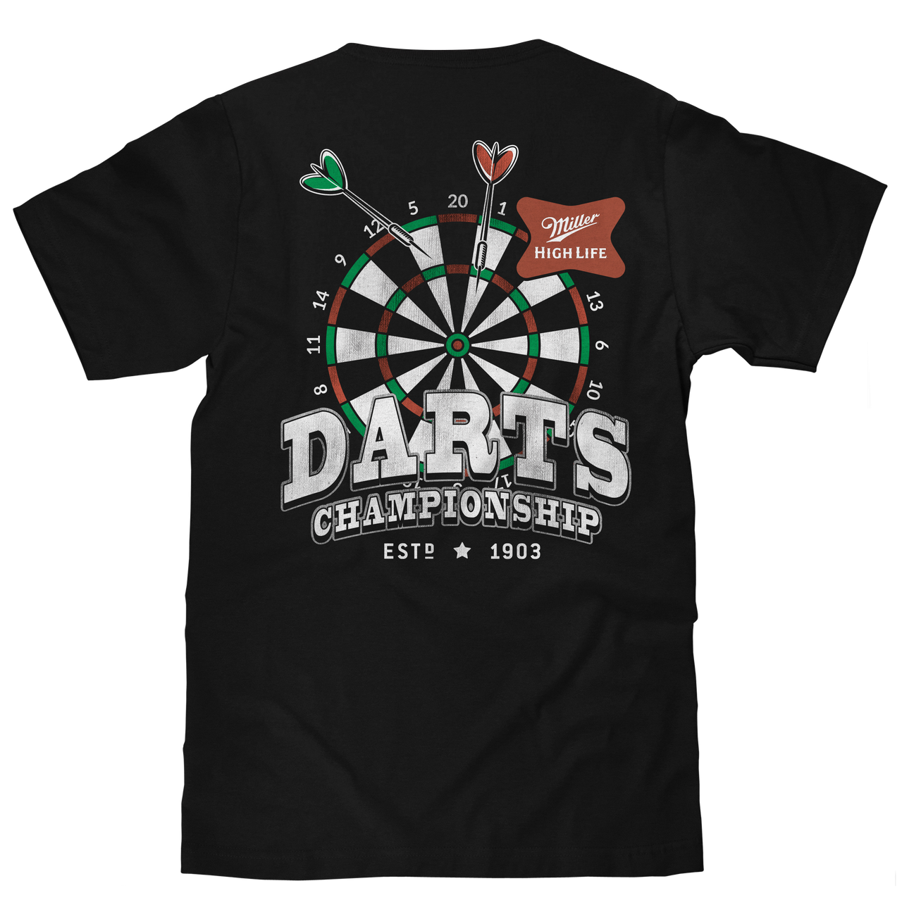 Miller High Life Darts Front/Back