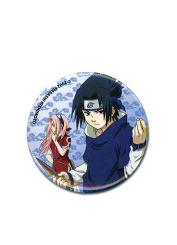 NARUTO - SASUKE & SAKURA 1.5' BUTTON