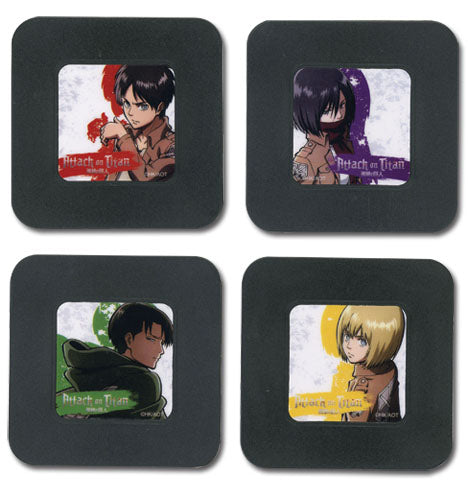 ATTACK ON TITAN - SET 2 COASTER