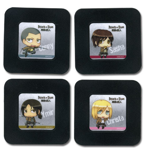 ATTACK ON TITAN - SET 6 COASTER
