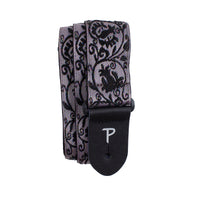 Thumbnail for BLACK LACE DESIGN JACQUARD GUITAR STRAP