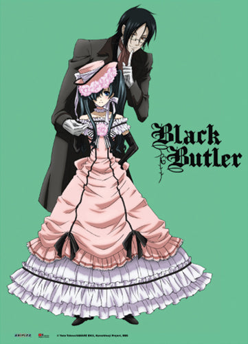 BLACK BUTLER - SEBASTIAN & CIEL FABRIC POSTER