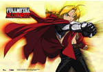 FULLMETAL ALCHEMIST- ED FABRIC POSTER