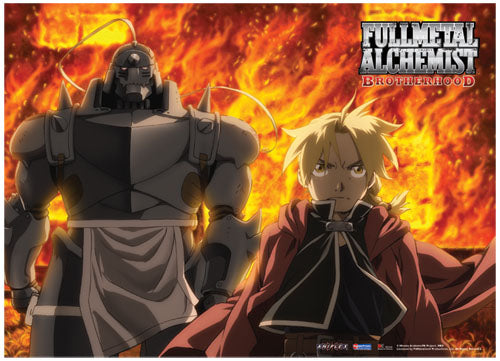 FMA BROTHERHOOD FIRE FABRIC POSTER