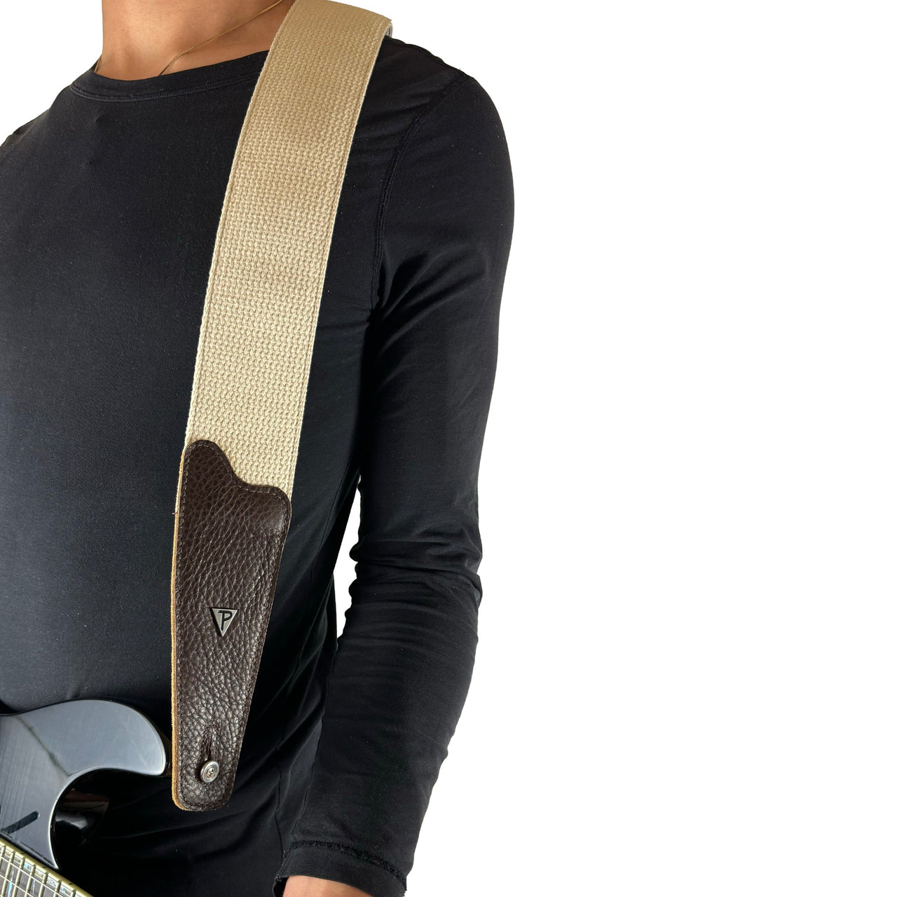 DOUBLED COTTON WEBBING Guitar Strap