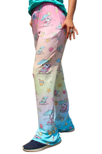 Thumbnail for Person wearing BRIEF INSANITY Snoopy Beach Pajama Lounge Pants