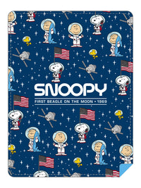 Thumbnail for BRIEF INSANITY Snoopy Space Plush Throw Blanket 