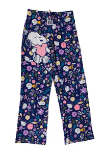 Thumbnail for Snoopy Floral Lounge Pants