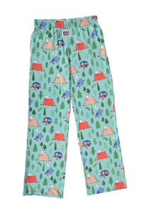 Thumbnail for Snoopy Camping Pattern Lounge Pants