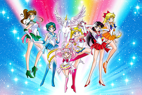 SAILOR MOON SUPER S - S. MOON GROUP PAPER POSTER