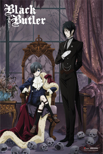 BLACK BUTLER - KEY VISUAL PAPER POSTER