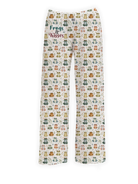 Thumbnail for BRIEF INSANITY's Frogs & Kisses Pajama Lounge Pants