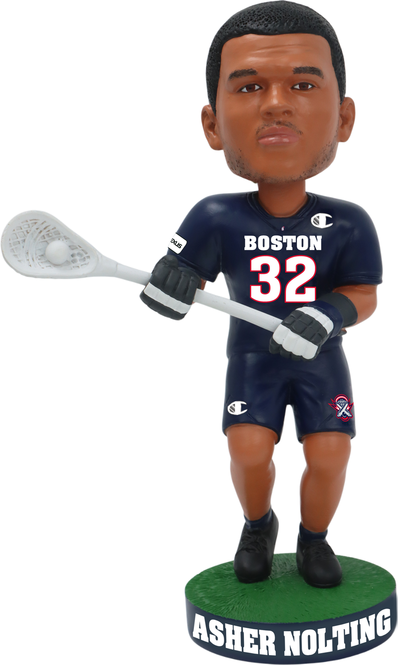 Asher Nolting Boston Cannons Premier Lacrosse League Bobblehead PLL Lacrosse
