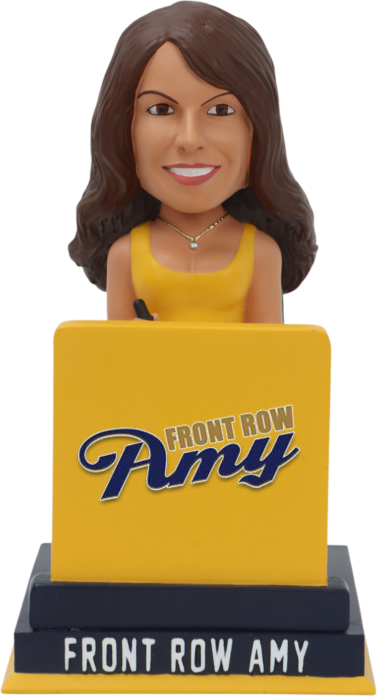 Front Row Amy Milwaukee Brewers Superfan Bobblehead MLB Baseball
