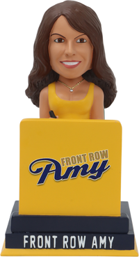 Thumbnail for Front Row Amy Milwaukee Brewers Superfan Bobblehead MLB Baseball