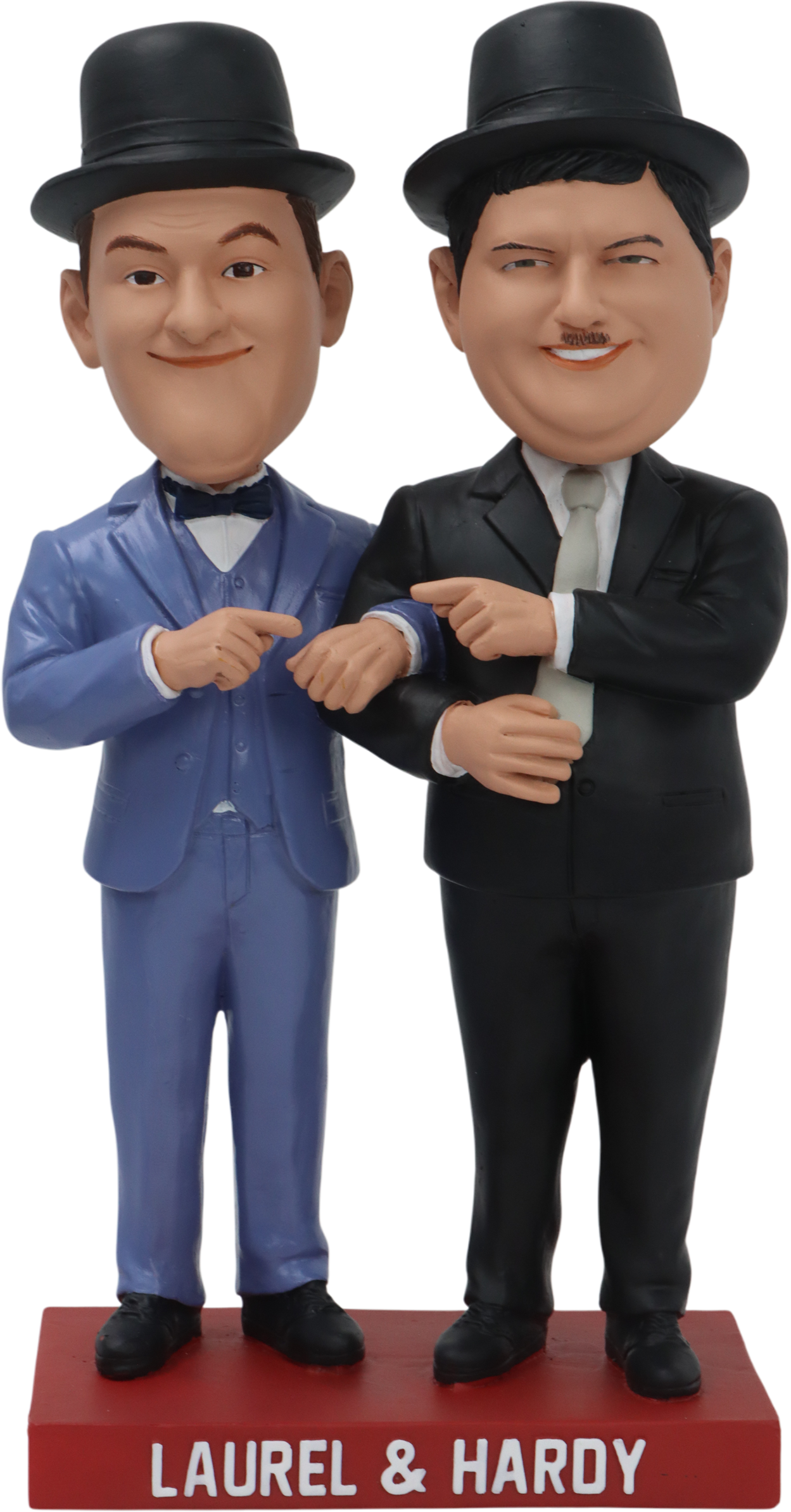 Laurel & Hardy Dual Comedy Icons Legends First Bobblehead