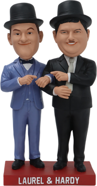 Thumbnail for Laurel & Hardy Dual Comedy Icons Legends First Bobblehead