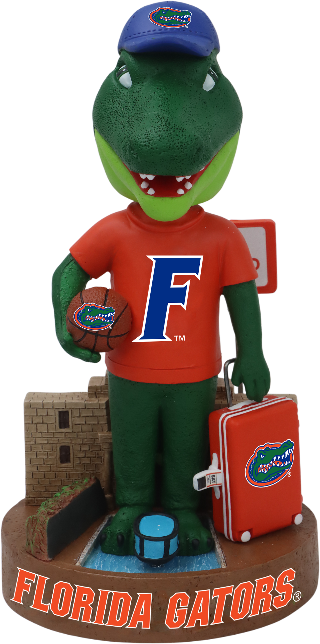Albert Florida Gators Welcome To San Antonio Bobblehead NCAA College
