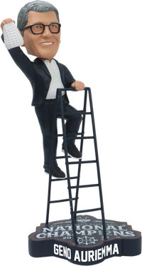 Thumbnail for Geno Auriemma UConn Huskies 2025 NCAA Women's Basketball National Champions Ladder Bobblehead NCAA College