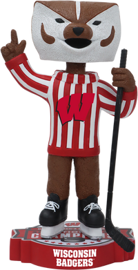 Thumbnail for Wisconsin Badgers 2025 Women's Hockey National Champions Bobblehead College