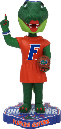 Thumbnail for Alberta Florida Gators 2025 NCAA Men's Basketball National Champions Standing Bobblehead NCAA College