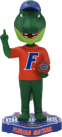 Thumbnail for Albert Florida Gators 2025 NCAA Men's Basketball National Champions Standing Bobblehead NCAA College