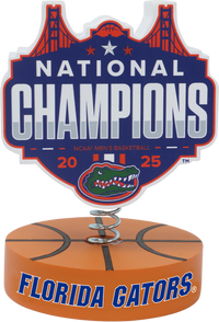 Thumbnail for Florida Gators 2025 NCAA Men's Basketball National Champions Bobble Logo Bobble NCAA College