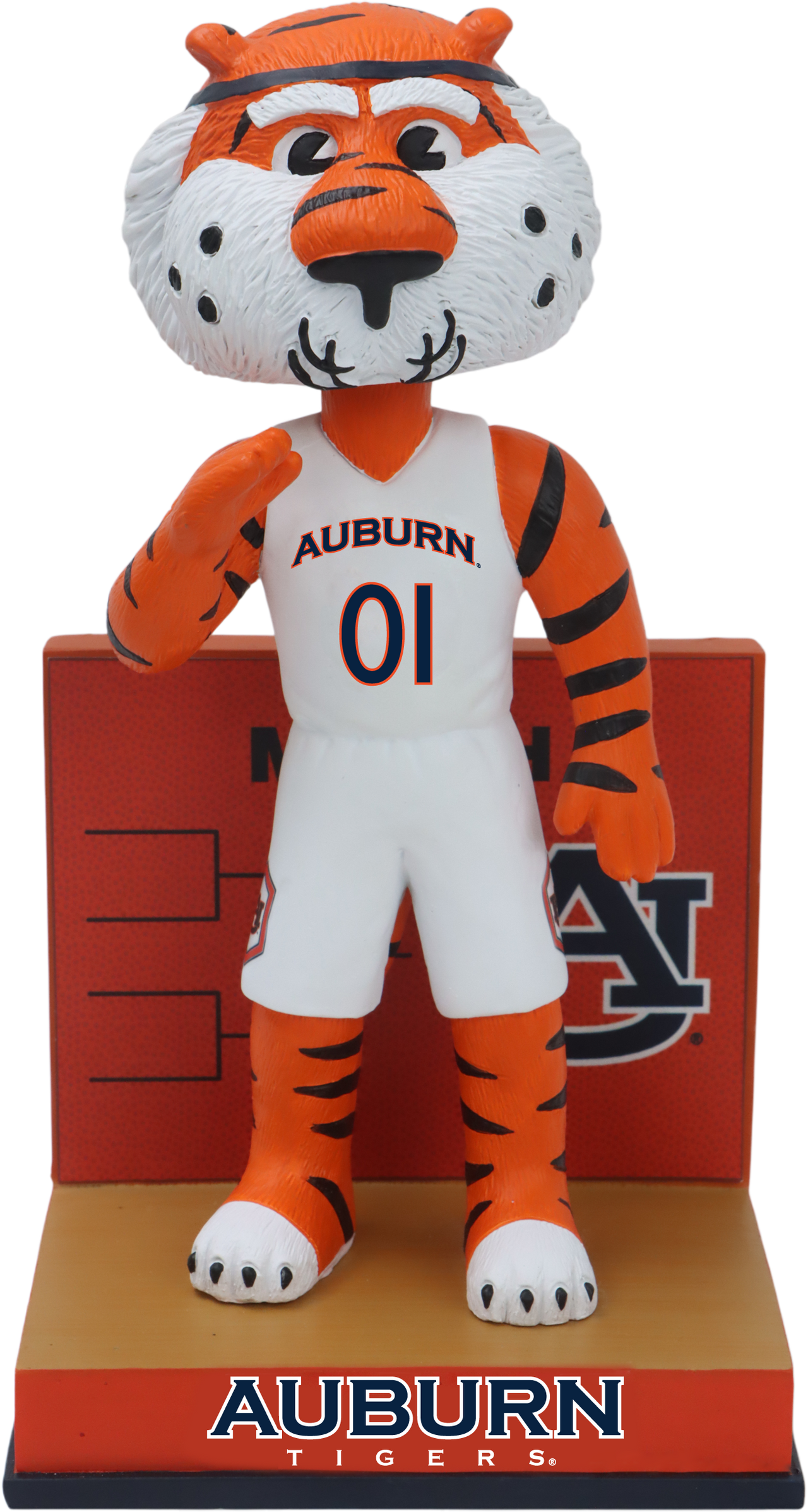 Aubie The Tiger Auburn Tigers Dancing In March Bobblehead NCAA College