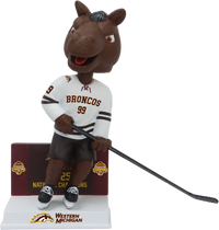 Thumbnail for Western Michigan Broncos 2025 Men's Hockey National Champs Scoreboard Bobblehead