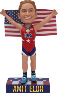 Thumbnail for Amit Elor Olympic Wrestler Bobblehead Wrestling