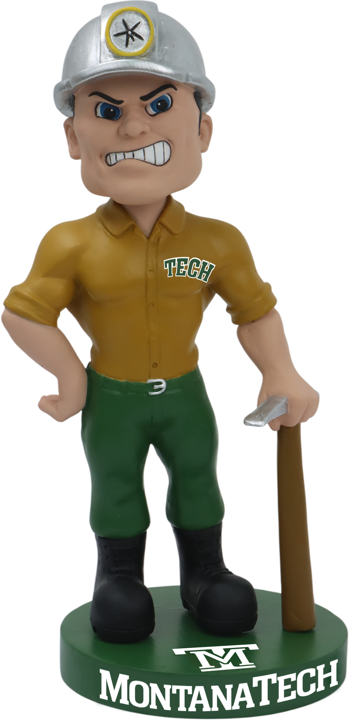 Charlie Oredigger Montana Tech Orediggers Mascot Bobblehead College