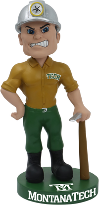 Thumbnail for Charlie Oredigger Montana Tech Orediggers Mascot Bobblehead College