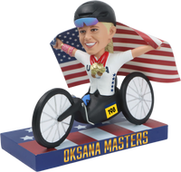 Thumbnail for Oksana Masters Paralympic Handcyclist Bobblehead