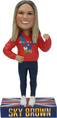 Thumbnail for Sky Brown Olympic Skateboarder Bobblehead