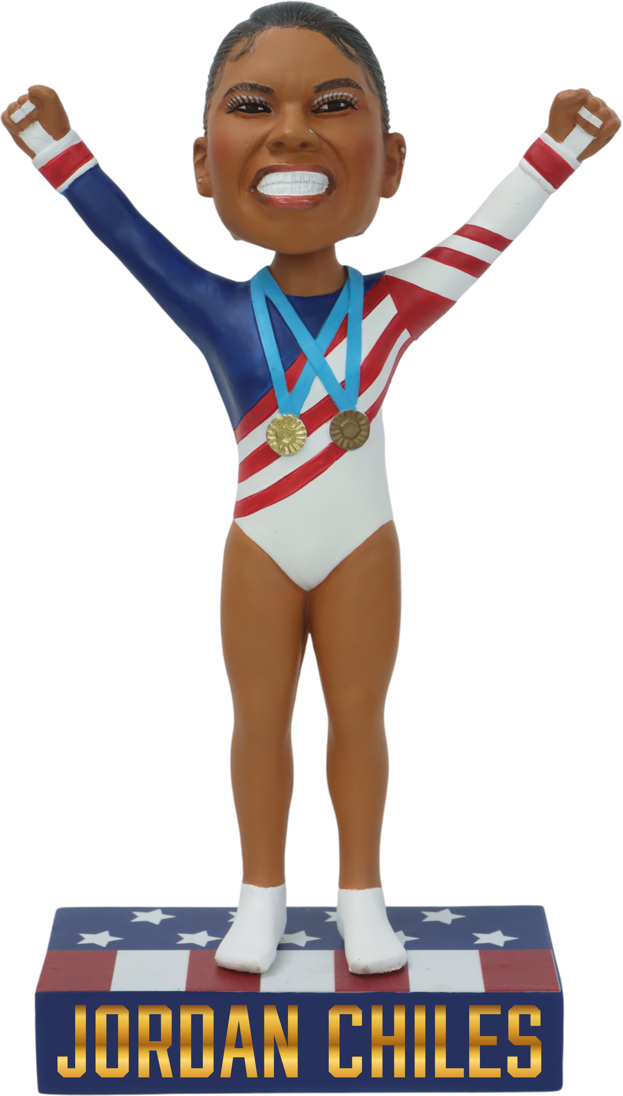 Jordan Chiles Olympic Gymnast Bobblehead Gymnastics