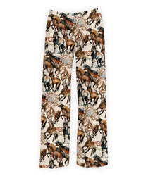Thumbnail for BRIEF INSANITY's Rustic Horse Pajama Lounge Pants