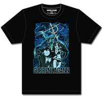 Thumbnail for GURREN LAGANN - BLUE COLLAGE T SHIRT