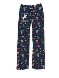Thumbnail for BRIEF INSANITY's Old West Cowboy Pajama Lounge Pants