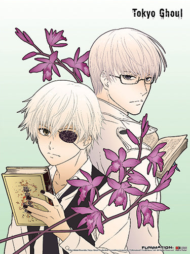 TOKYO GHOUL- KANEKI & ARIMA FABRIC POSTER