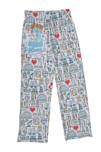 Thumbnail for Nurse Life (White) Lounge Pants