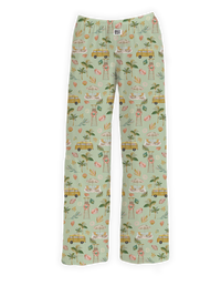 Thumbnail for BRIEF INSANITY's Vintage Pastel Beach Pajama Lounge Pants