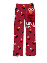 Thumbnail for BRIEF INSANITY Love Monster Pajama Lounge Pants