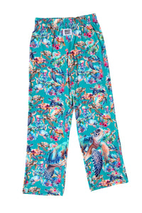 Thumbnail for Vibrant Sea Turtle Lounge Pants