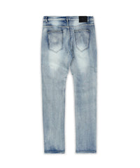 Thumbnail for Plus Size Pines Denim Jeans - Blue