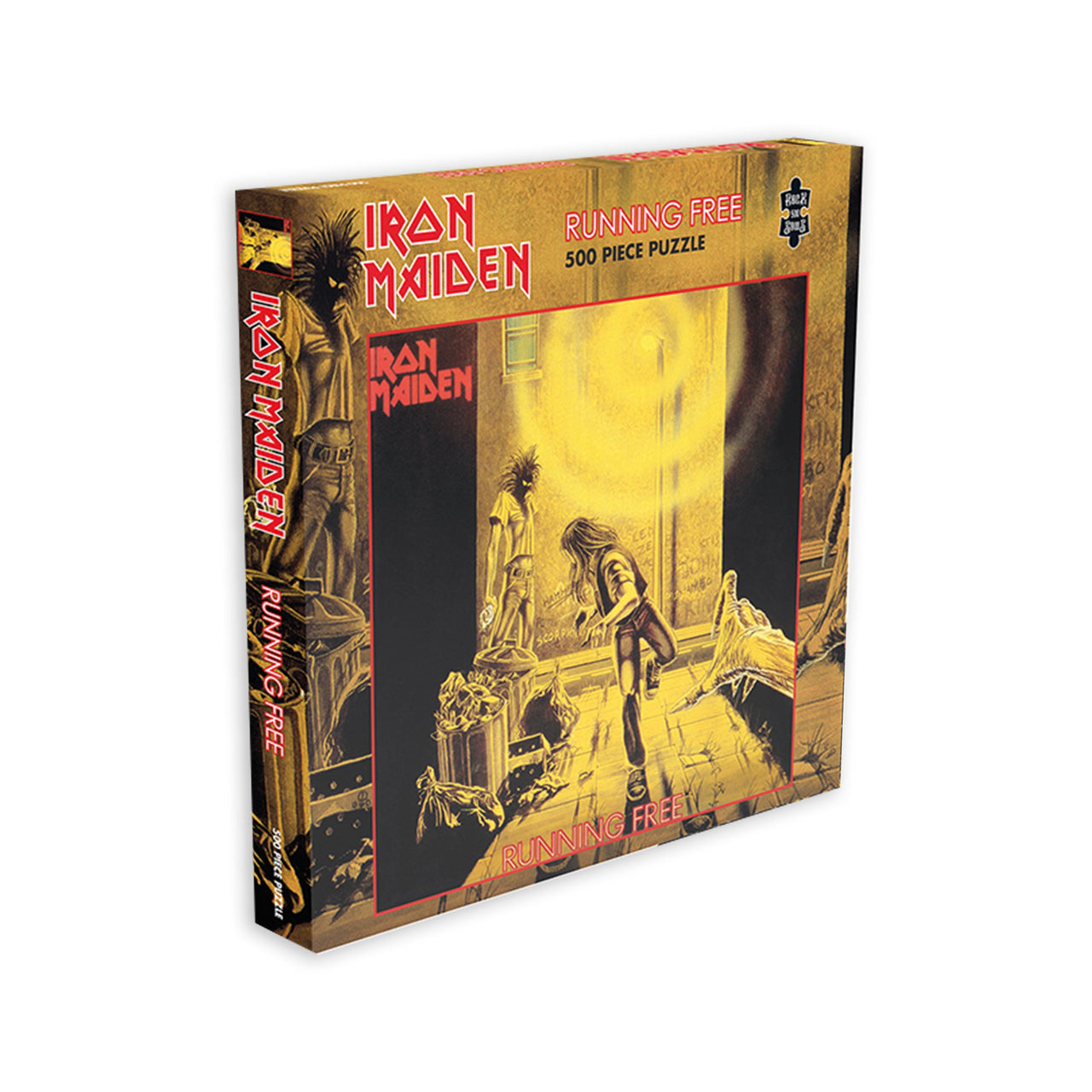 Iron Maiden Running Free (500 Piece Jigsaw Puzzle) – 3 PC PPK